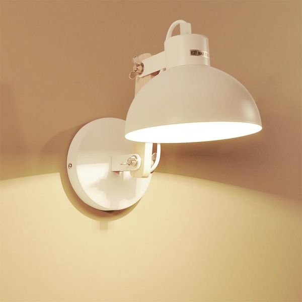 

wall lamp nordic loft wooden black / white industrial restaurant hanging