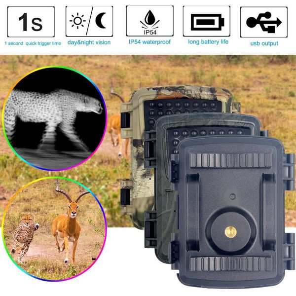

webcam pr-600 4k hd hunting detector camera-waterproof monitoring red infrared induction outdoor mini camera web webcams