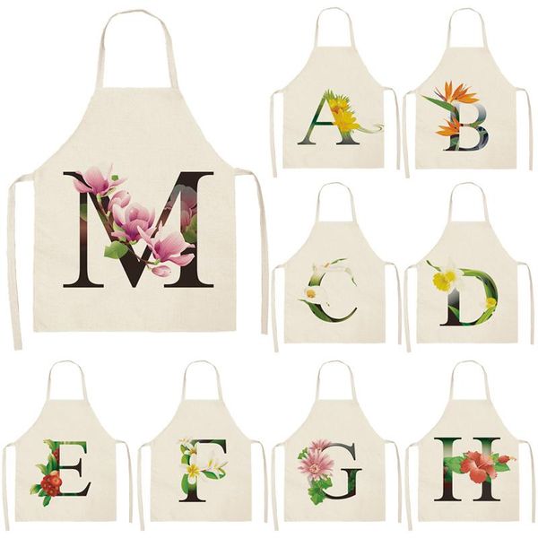 

aprons flowers and colorful letters pattern cooking accessories apron kitchen for child