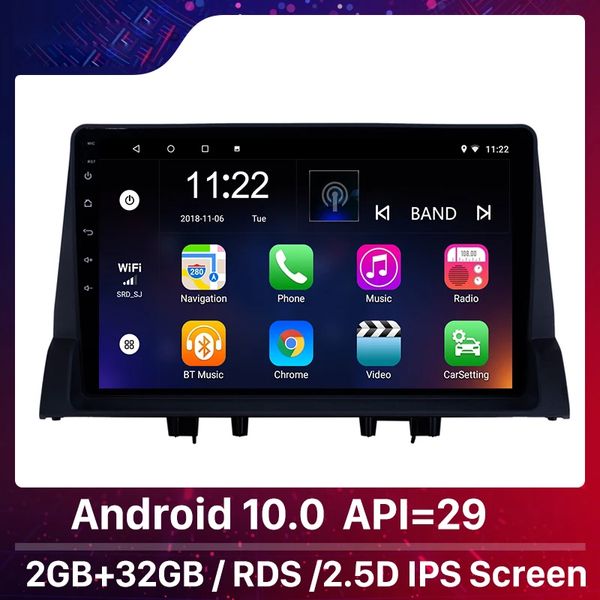 Auto-DVD-Radio Stereo GPS Navi Head Unit Player für 2002–2008 alten Mazda 6 mit IPS 2.5D RDS Android 10.0 2G + 32G