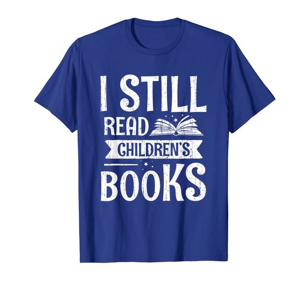 

i still read children's books bookworm t-shirt, White;black