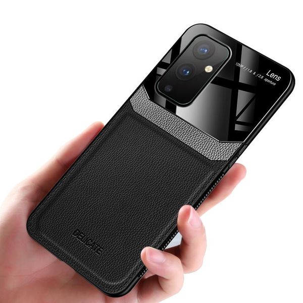 

cell phone pouches anti- case for oneplus 9 8 7 pro armor tpu leather cover 8t 7t 6t full protection back coque