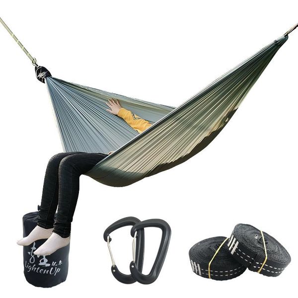 

camp furniture ultra light hammock portable nylon person camping survival