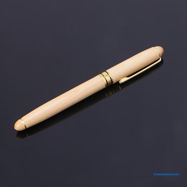 

fountain pens 1 pc maple pen fine nib smooth writing ink present office supply