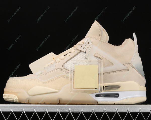 

grey white jumpman 4 4s shoe mens basketball shoes quality