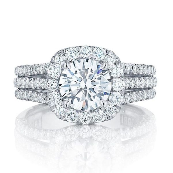 

wedding rings caoshi full shiny cz for women luxury chic bridal accessories brilliant delicate trendy female jewelry gift, Slivery;golden