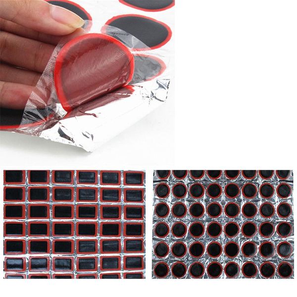 

tools 48pcs 25mm round rubber bicycle tire patch cycle repair cycling bike tyre inner tube puncture tool tslm1