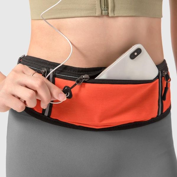 

storage bags sports waist bag running mobile phone outdoor equipment splash-proof invisible breathable mini belt