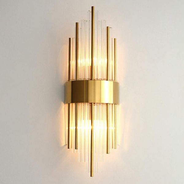 

wall lamp modern led lights bedroom lighting el bedside restaurant lamps indoor light fixtures home decoration gold