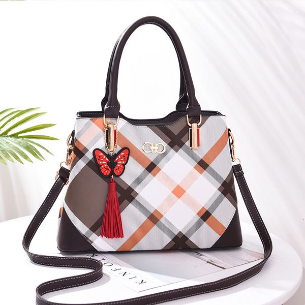 

messenger bags messenger bagsshoulder 2021 fashion one plaid women's handbag