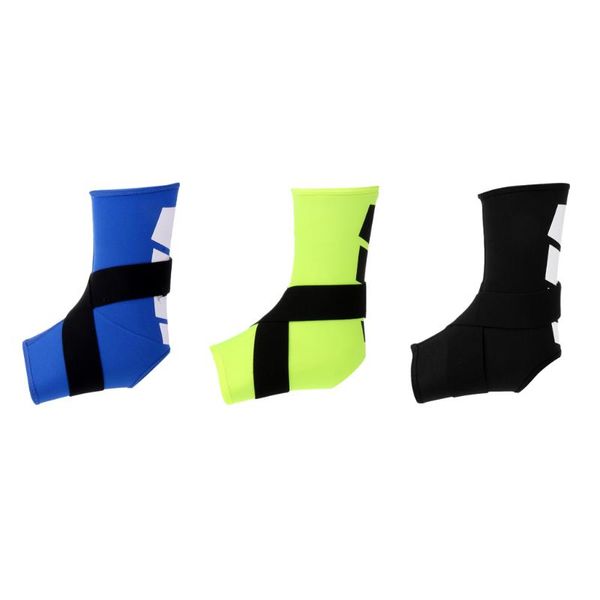 

elbow & knee pads 1pcs sports ankle brace men women support guard s/m/l/xl foot strap bandage for basketball golf warm nursing care, Black;gray