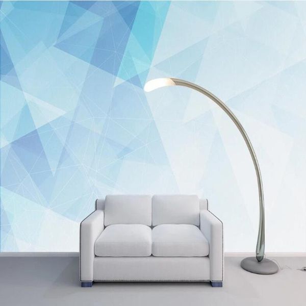 

wallpapers milofi custom 3d geometric lines large background wallpaper mural