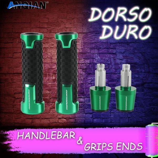 

handlebars logo whit "dorsoduro" for aprilia dorsoduro 750 1200 motorcycle cnc handlebar grips and ends accessories