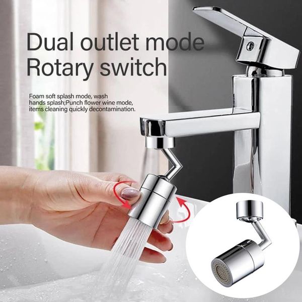 

other faucets, showers & accs 720Â°universal splash filter faucet spray head anti children kitchen tap water saving nozzle sprayer#g3