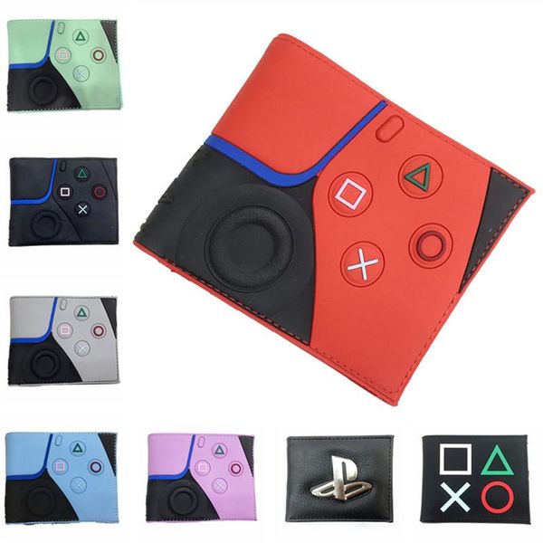 

wallets game cute controller wallet fashion student silica gel purse cosplay short gift, Red;black