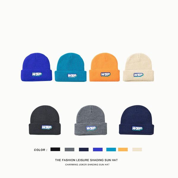 

beanies trendy winter hats for women knitted letter hat girls autumn female beanie caps warmer bonnet ladies casual cap