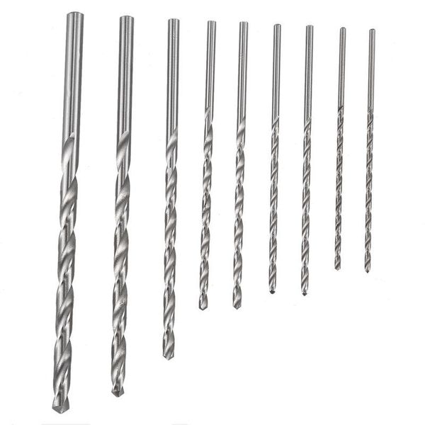 

professional drill bits extra long hss 2mm 2.5mm 3mm 4mm 5mm 6mm set