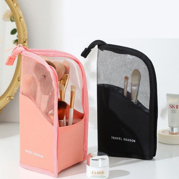 

storage bags cosmetic tool bag ladies hand makeup brush portable eyebrow pencil lipstick