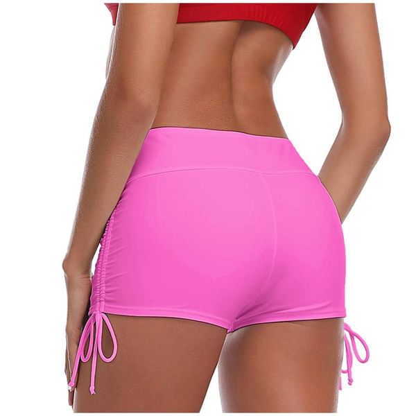 

two-piece suits high waist bikini bottoms women swimming panties ladies summer solid bikinis swim shorts bottom women's underpants #yj