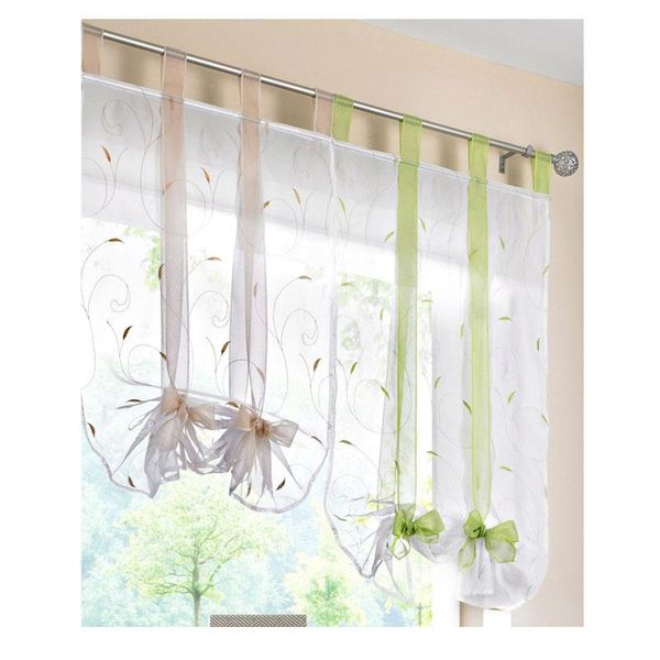 

curtain & drapes flying window tulle yarn kitchen bay screen curtains for living room divider home transparent sheer voile