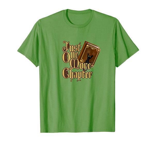 

book lover t-shirt - book worm reader - one more chapter tee, White;black
