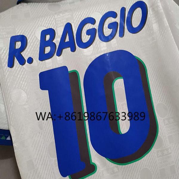 

men's t-shirts baggio 94 home away retro soccer camisa de time camiseta futbol camisetas blue 1994, White;black