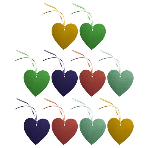 

greeting cards 40pcs love heart shaped thanksgiving (random color)