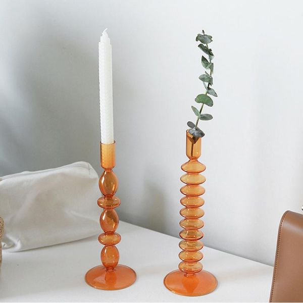 

candle holders for home decor glass stand modern candelabros nordic decorative
