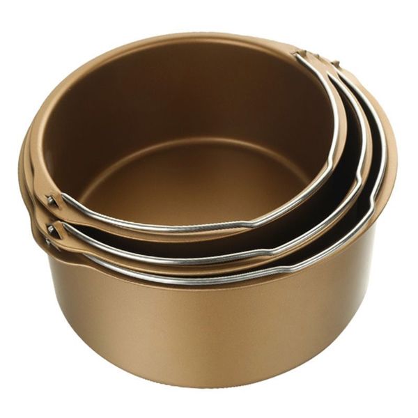 

6/7/8 inch non stick air friteuse cakevorm vat bakken pan tray frituurmand