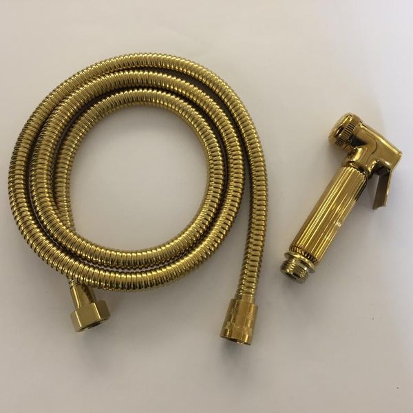 

dofaso brass gold shower shattaf hand held bidet sprayer for high pressure nozzle water gun women's washer faucets