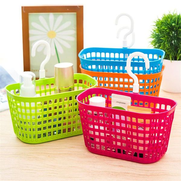 

bathroom storage & organization basket hanging cleanser shampoo tower container random