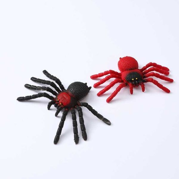 

halloween simulation spider spoof scary soft glue toy party atmosphere decoration