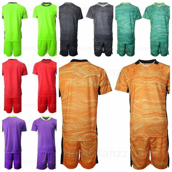 

men gk goalkeeper soccer 40 leo oppermann jersey set goalie 16 marko johansson 1 daniel heuer fernandes team color sport football shirt kits, Black