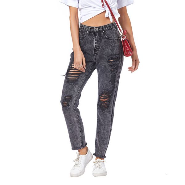 

jeans women's in spring and autumn of aqqn, Blue