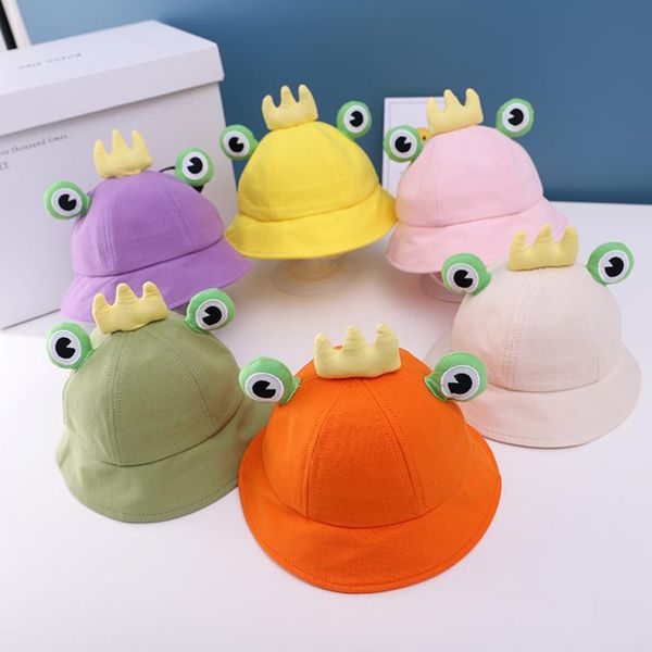 

caps & hats baby hat boys girls summer sun protection sunscreen cap fisherman's kids pour enfants, Yellow