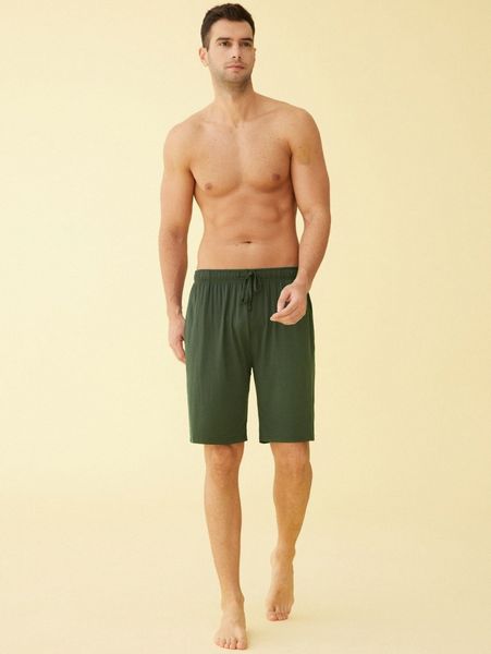 

latuza men solid drawstring lounge shorts d4fs#, Black;brown