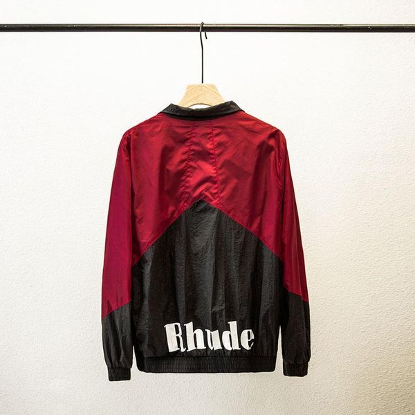 

men's jackets inside mesh stitched jacket men women 1:1 tags contrast stitching windbreaker coat casual logo zipper flight, Black;brown