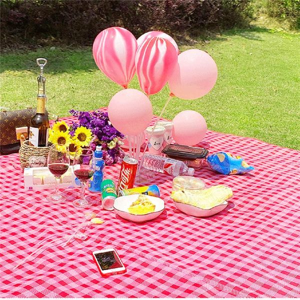 

fashion trend spring summer couple parent child family friend picnic blanket outdoor camping mats portable accessories pads