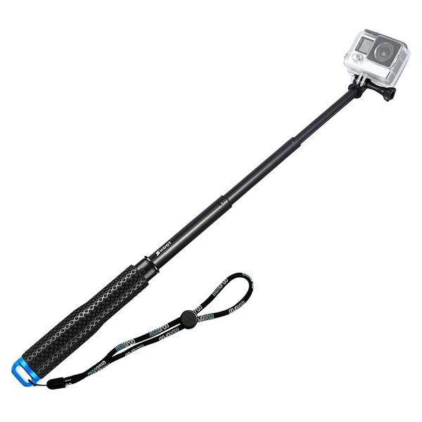 

19" extendable handheld selfie stick telescoping pole aluminum alloy monopod for hero 5/4/3+/3 sj4000 sj5000 sj6000 action monopods