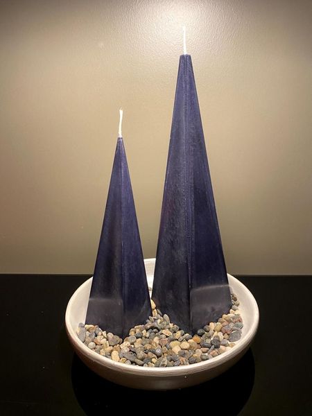 

talya art design, parafinsiz and decorative 2'li candle set saucer. candles