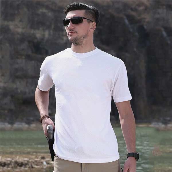 

Mens T shirt summer short sleeve fashion printed leisure polo outdoor jacket round neck clothes 21SS 7 color -5XL--Q136, A1