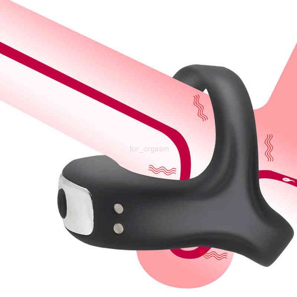 

cockrings anillo vibrador de 10 velocidas para el pene entrenador eyaculacin precoz bloqueo ereccin masculina masturbador anillo fino