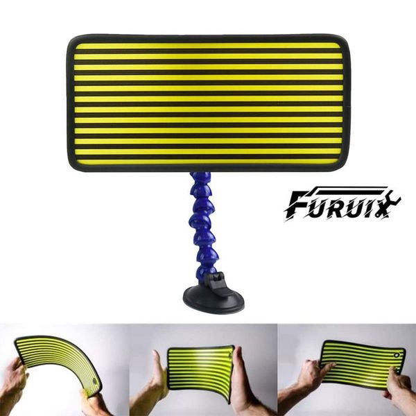 

reflector line board paintless dent repair tools with adjustable holder for car body removal yellow stripe testing tool professional hand se