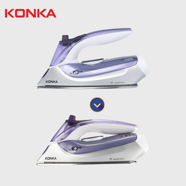 

konka kj-es02we-travel dual-voltage electric steam iron portable multifunctional