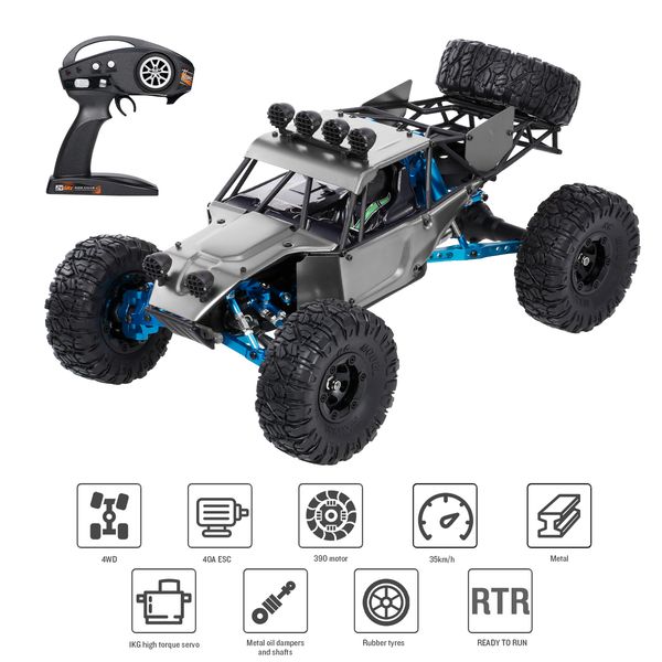 

m100-b rc car 35km/h 1/12 metal car 2.4ghz 4wd high speed desert off road remote control truck rc toy for adults and kids gift
