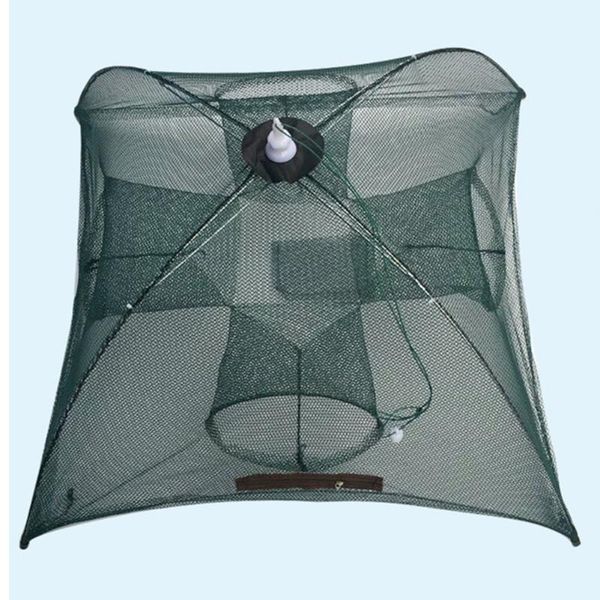 

fishing accessories aquatic portable outdoor pet supplies hexagon easy apply camping folded 4 6 8 hole automatic net