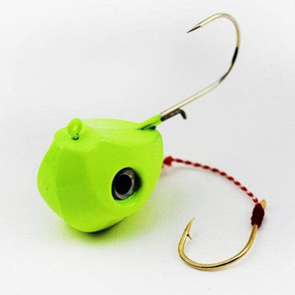 

40g-100g fishing lead jig head lure super strong fish hooks sea boat hook for drop