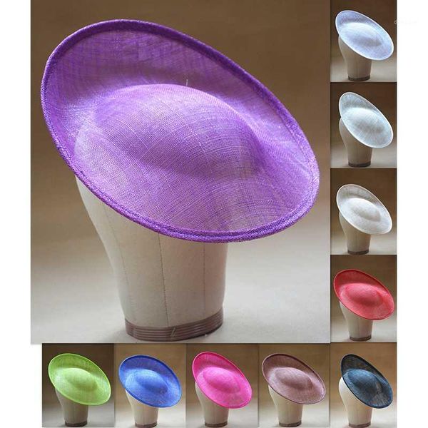 

30*30cm round saucer sinamay hat base inspired percher fascinator millinery b0561