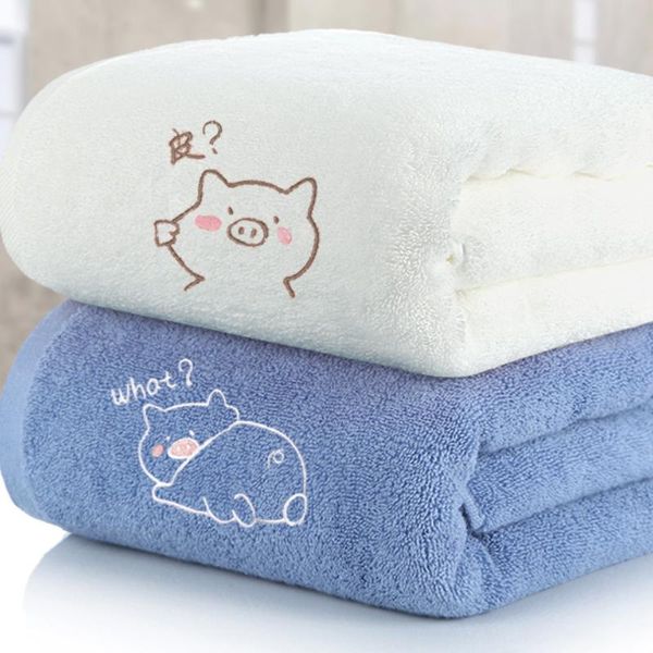 

towel pure cotton absorb water quickly dry no shedding large size men women bath