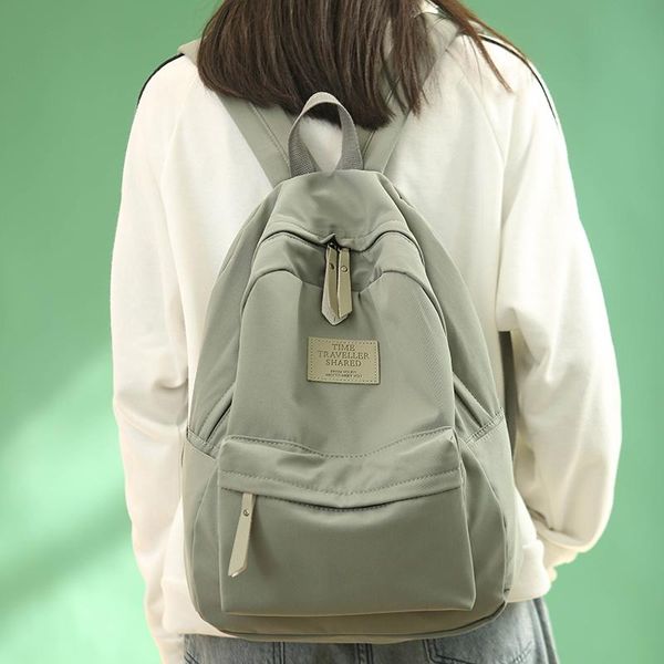 

backpack hocodo waterproof nylon women college school lapbackbag female bag for teenage girls travel bagpack